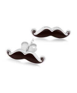 Kids Stud Earring Mustache Shape STE-203